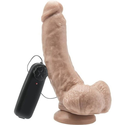 Dildo Realistico Vibrante Get Real — PVC, 20,5 cm