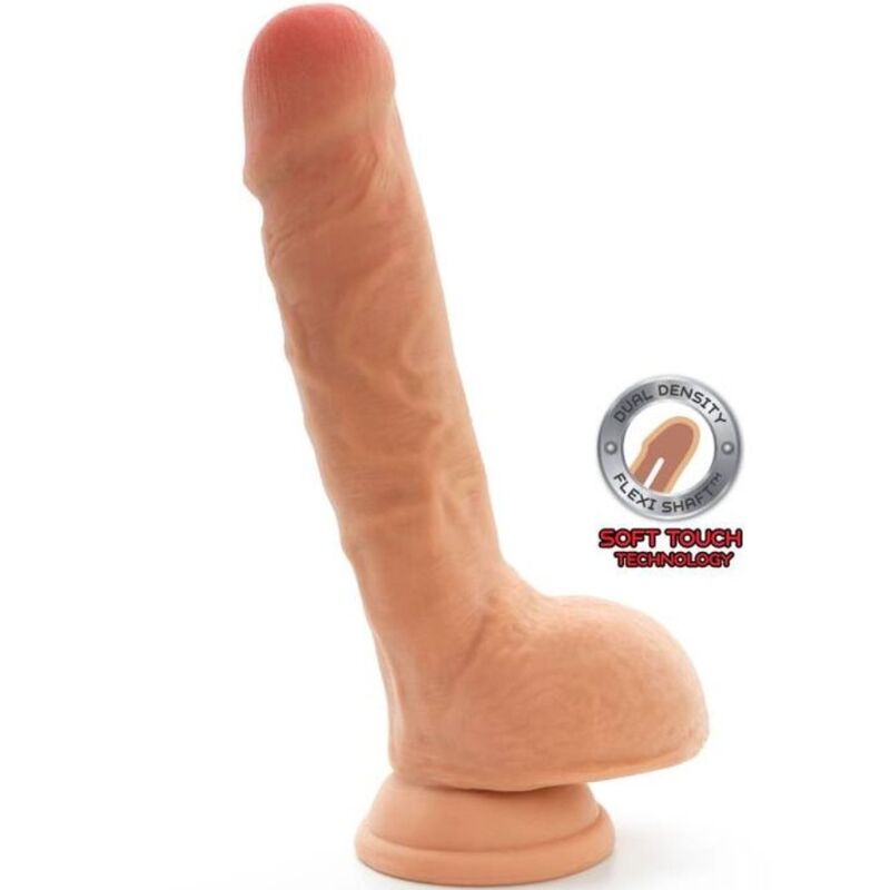 Dildo Realistico con Ventosa Get Real — 18 cm, Color Carne