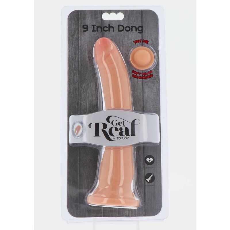 Dildo Realistico Dual Density Get Real — 20,5 cm, Skin
