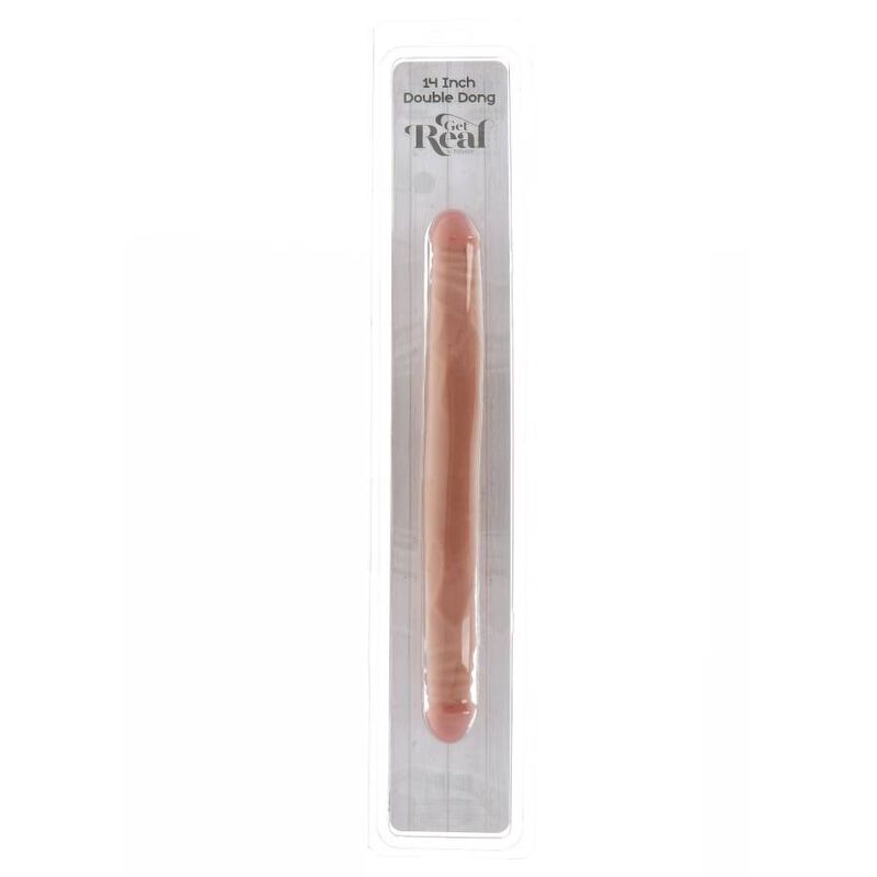 Dildo Doppio Realistico Get Real Double Dong — PVC, 35 cm