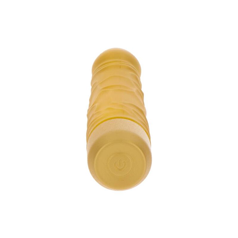 Dildo Realistico Vibrante Get Real Gold Dicker — Oro