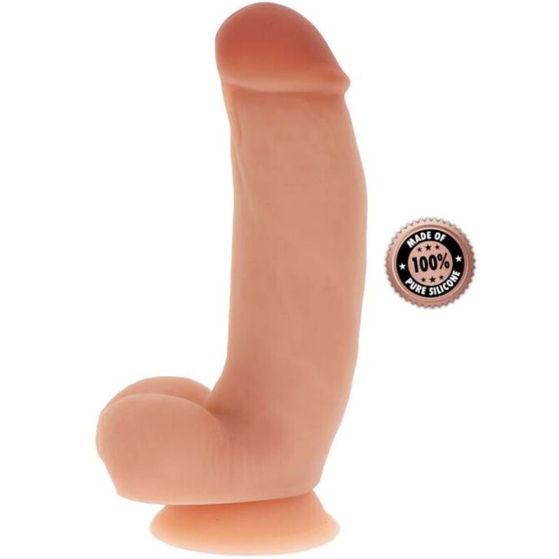 Dildo Realistico con Ventosa Get Real — Silicone 18 cm
