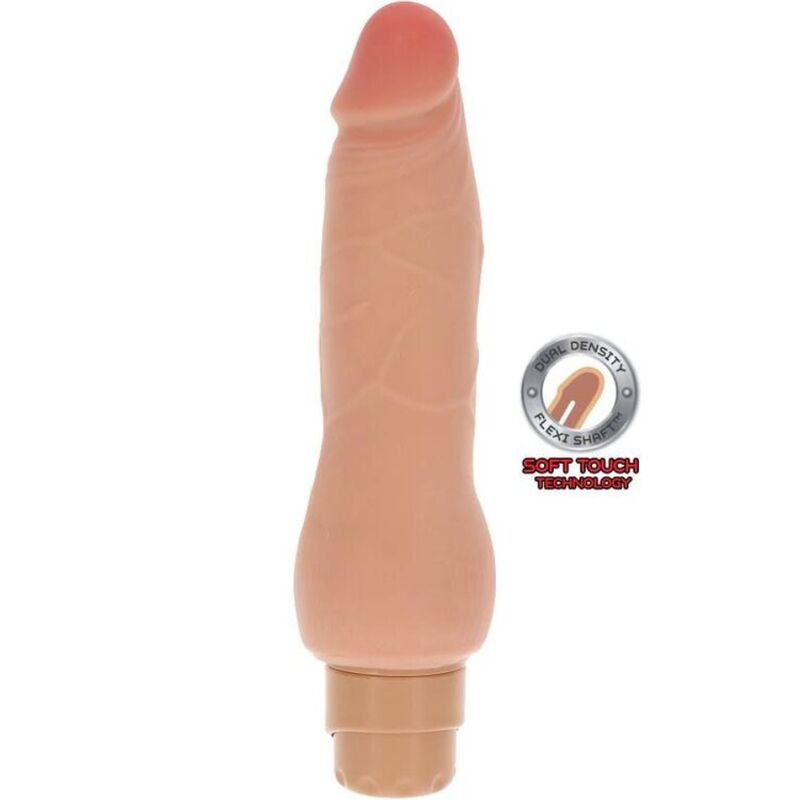 Dildo Realistico Vibrante Get Real Smooth — Doppia Densità