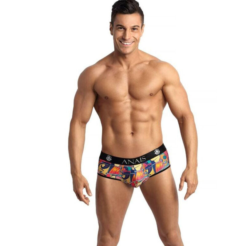 Jock Bikini Uomo Glutei Aperti Anais Men Comics — Poliammide