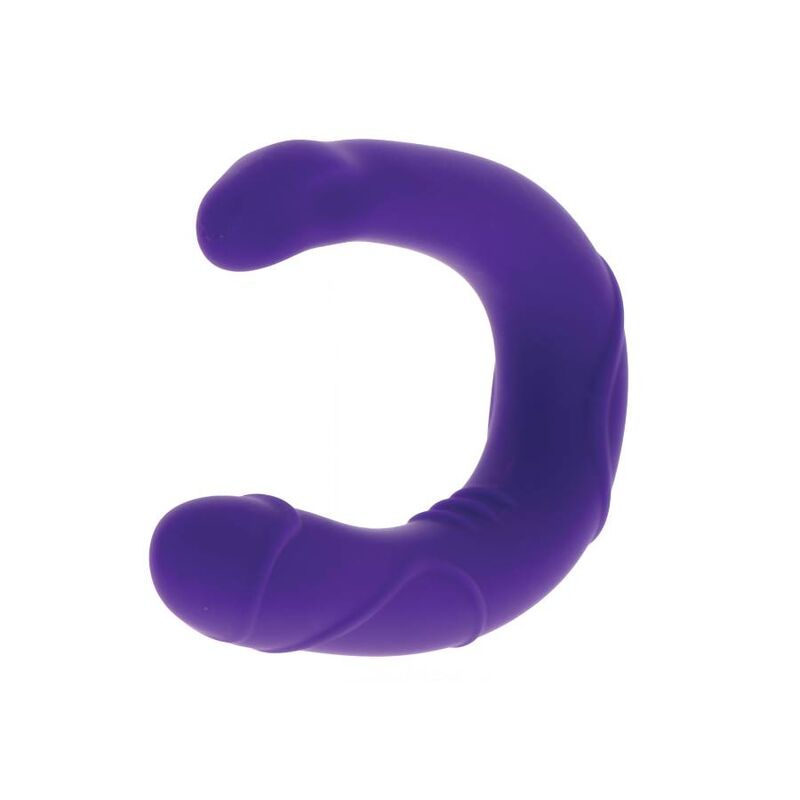 Dildo Doppio Realistico Get Real Vogue Mini — Silicone, Viola