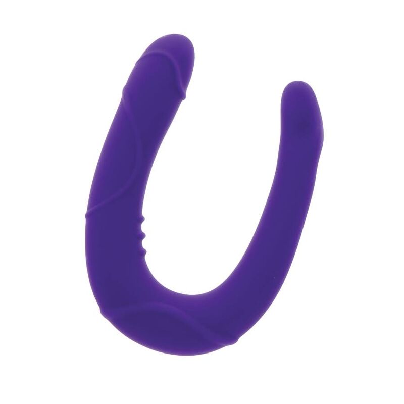 Dildo Doppio Realistico Get Real Vogue Mini — Silicone, Viola