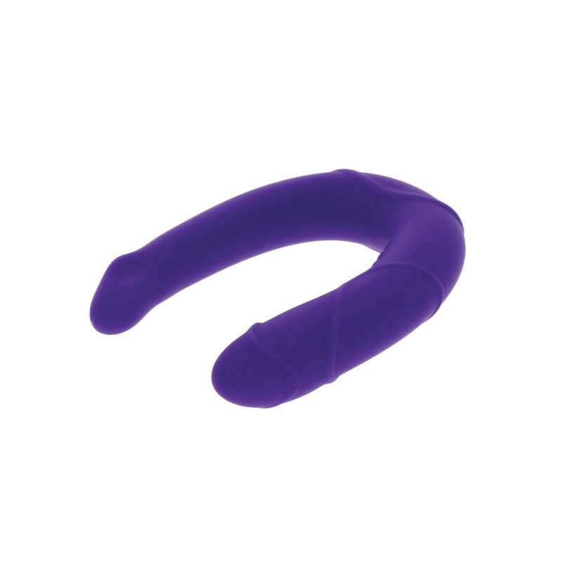 Dildo Doppio Realistico Get Real Vogue Mini — Silicone, Viola