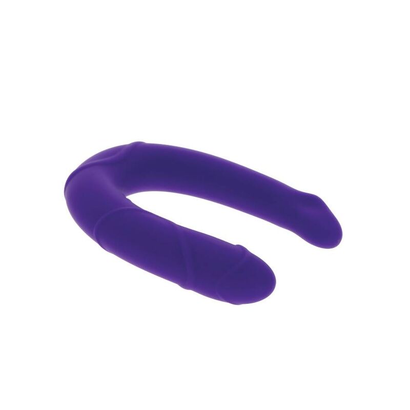Dildo Doppio Realistico Get Real Vogue Mini — Silicone, Viola