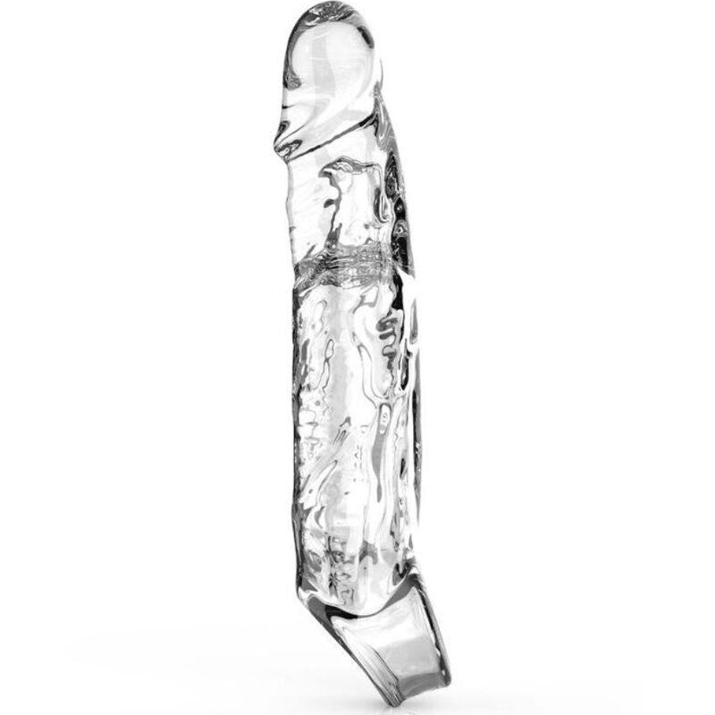 Guaina Fallica Get Real — TPE Trasparente, 19 cm