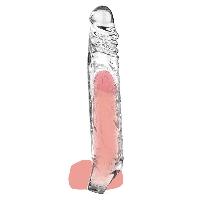 Guaina Fallica Estensione XL Get Real — TPE Trasparente