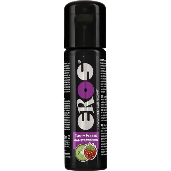 Lubrificante Intimo Gusto Fragola e Kiwi Eros Tasty Fruits — 100 ml
