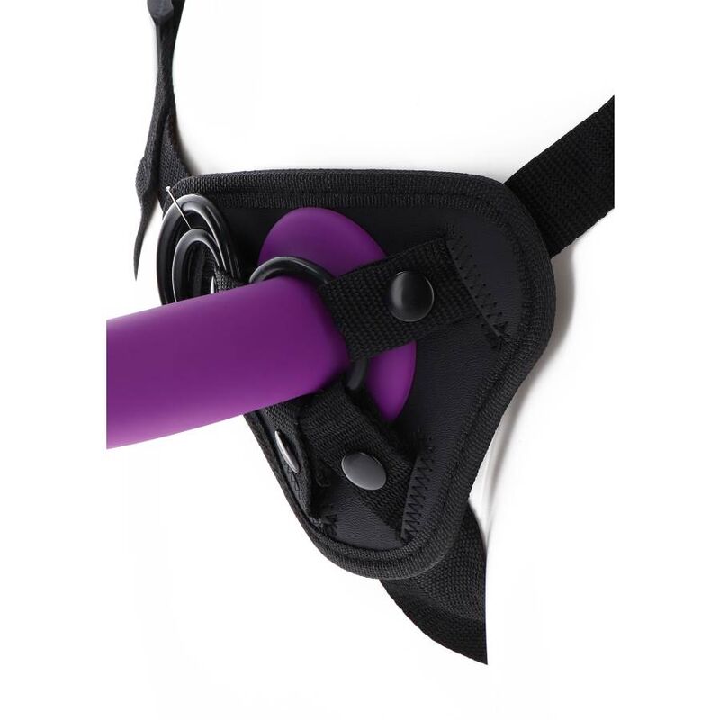 Imbracatura Strapless Get Real — 3 Anelli Silicone, Nera