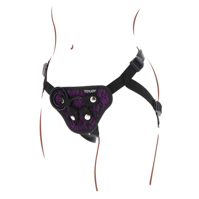 Imbracatura Strapless in Pizzo Get Real — Viola, 3 Anelli