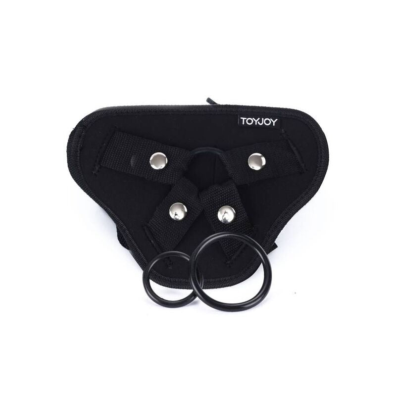 Imbracatura Strapless Get Real Deluxe — 3 Anelli Silicone, Nera
