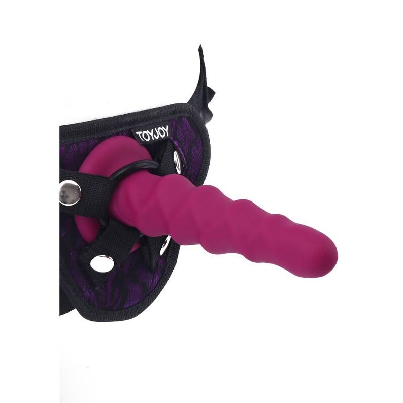 Dildo Realistico a Coste Get Real Dong — Silicone, 12 cm Rosso