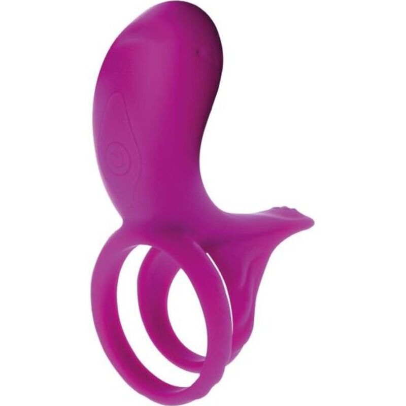 Anello Fallico Vibrante Xocoon — Stimolatore di Coppia Fucsia