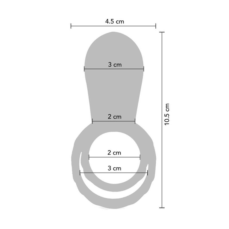 Anello Fallico Vibrante Xocoon — Stimolatore di Coppia Fucsia