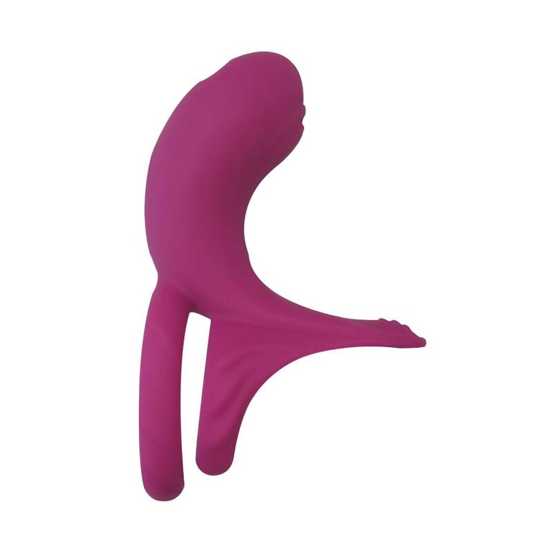 Anello Fallico Vibrante Xocoon — Stimolatore di Coppia Fucsia