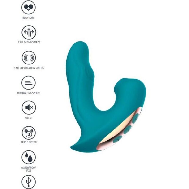 Vibratore Rabbit Xocoon Eternal Love — Verde