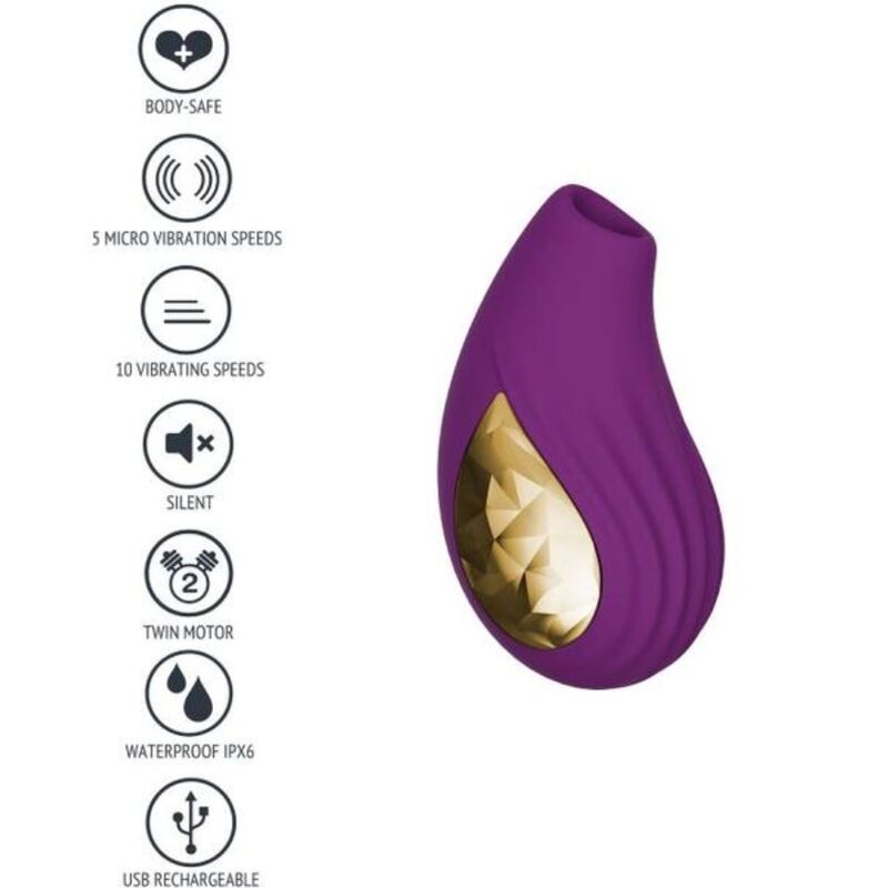 Succhia Clitoride Vibrante Xocoon Divine Love — Viola