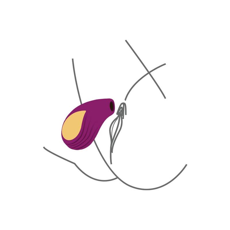 Succhia Clitoride Vibrante Xocoon Divine Love — Viola