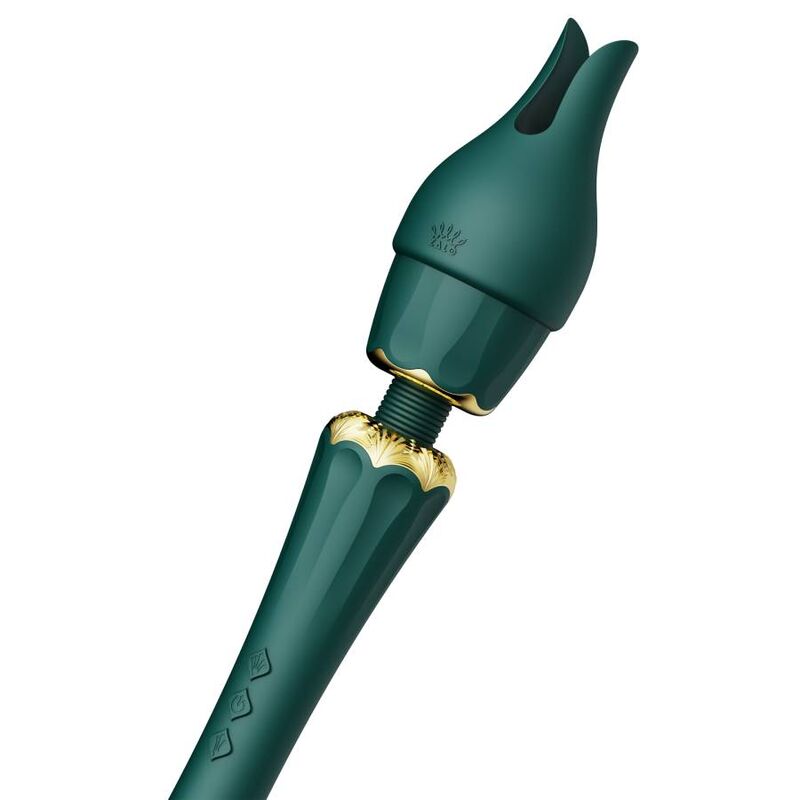 Vibratore Wand Zalo Kyro — Tecnologia Direct Power 2.0, Verde