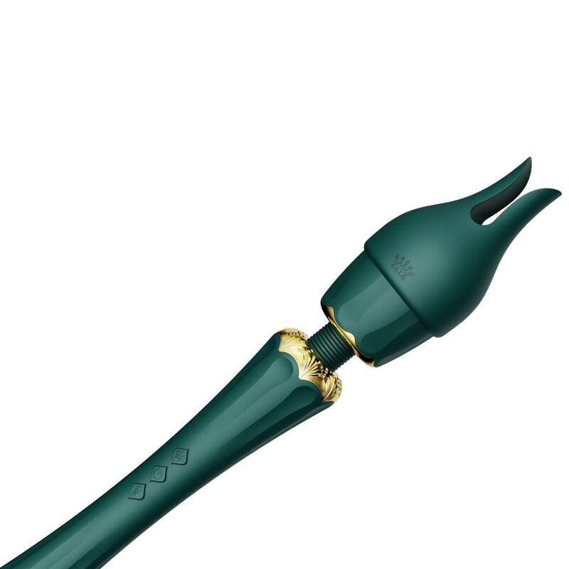 Vibratore Wand Zalo Kyro — Tecnologia Direct Power 2.0, Verde