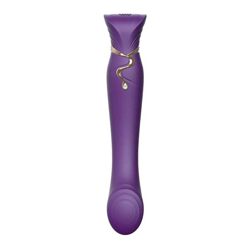 Vibratore Punto G PulseWave Zalo Queen — Viola