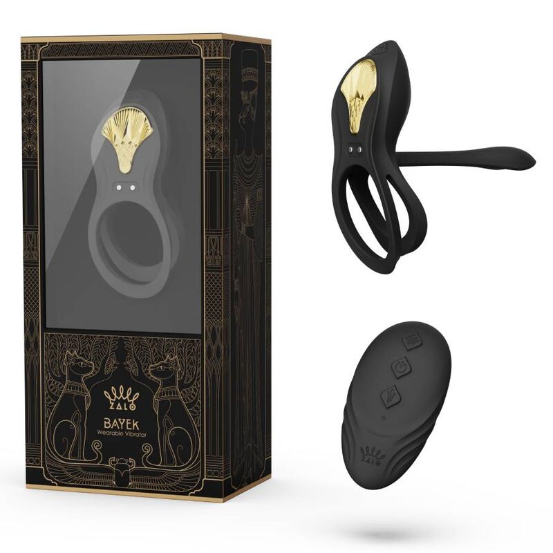 Anello Fallico Vibrante Zalo Bayek — 8 Modalità, Silicone