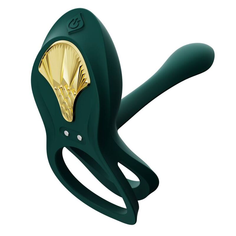Anello Fallico Vibrante Zalo Bayek — 8 Modalità, Verde