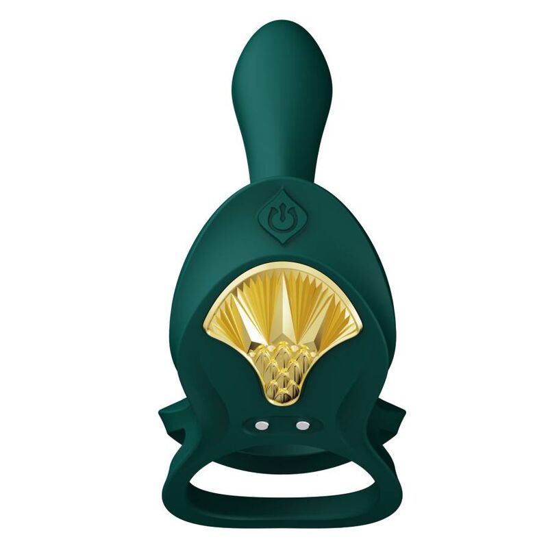Anello Fallico Vibrante Zalo Bayek — 8 Modalità, Verde