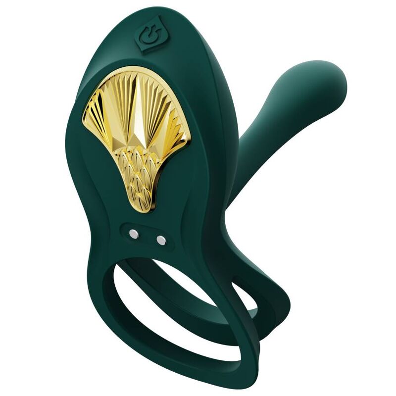 Anello Fallico Vibrante Zalo Bayek — 8 Modalità, Verde