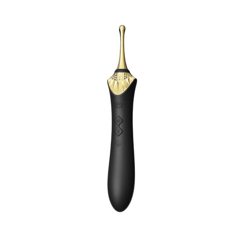 Vibratore Clitoride Zalo Bess 2 — con Riscaldamento, Nero
