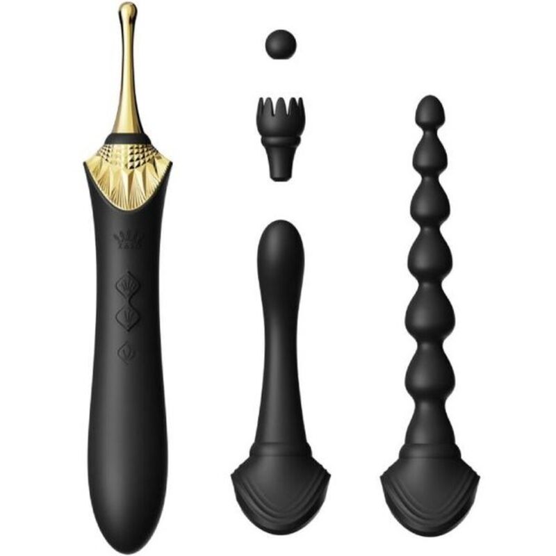 Vibratore Clitoride Zalo Bess 2 — con Riscaldamento, Nero
