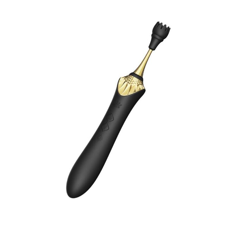 Vibratore Clitoride Zalo Bess 2 — con Riscaldamento, Nero