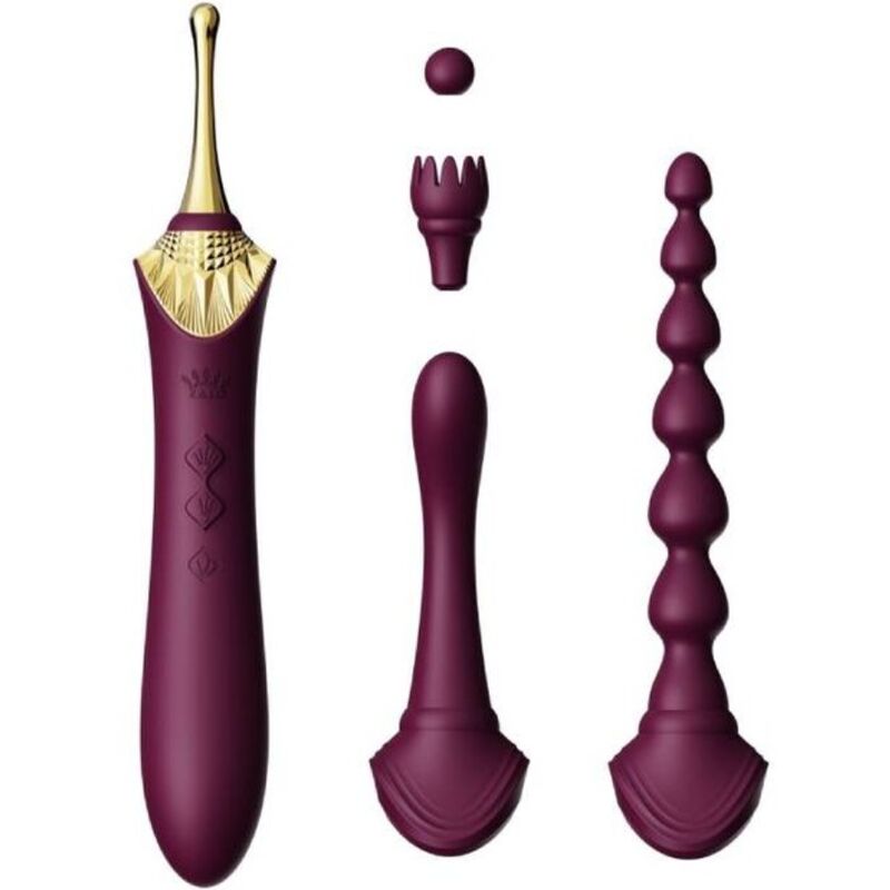 Vibratore Clitoride Riscaldante Zalo Bess 2 — Viola