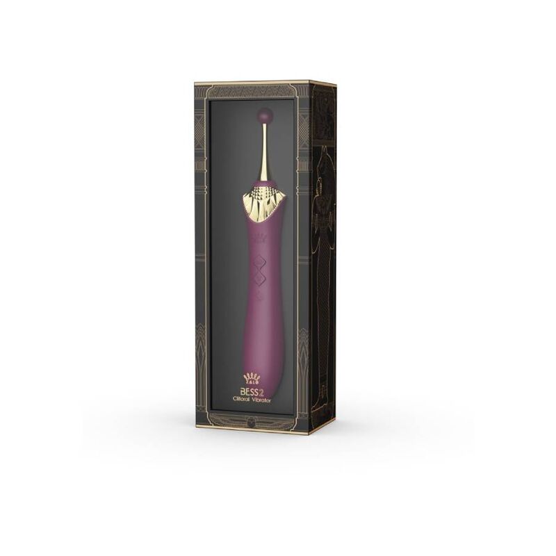 Vibratore Clitoride Riscaldante Zalo Bess 2 — Viola