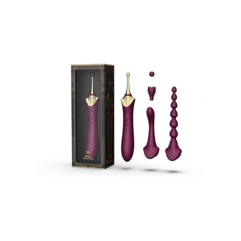 Vibratore Clitoride Riscaldante Zalo Bess 2 — Viola