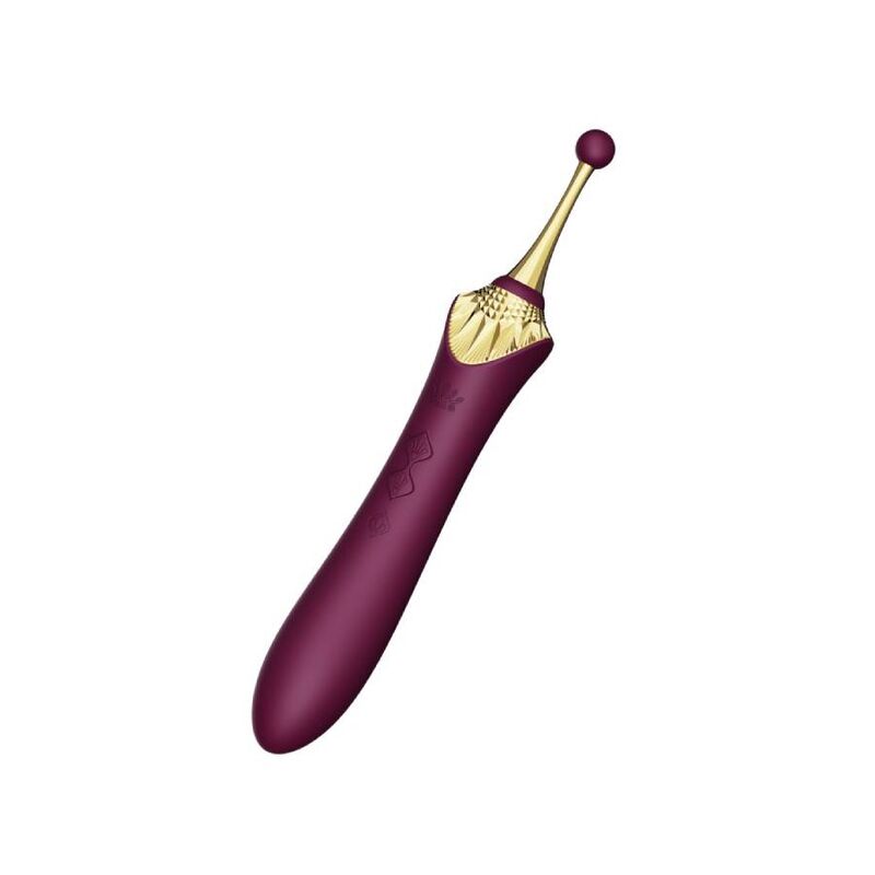 Vibratore Clitoride Riscaldante Zalo Bess 2 — Viola