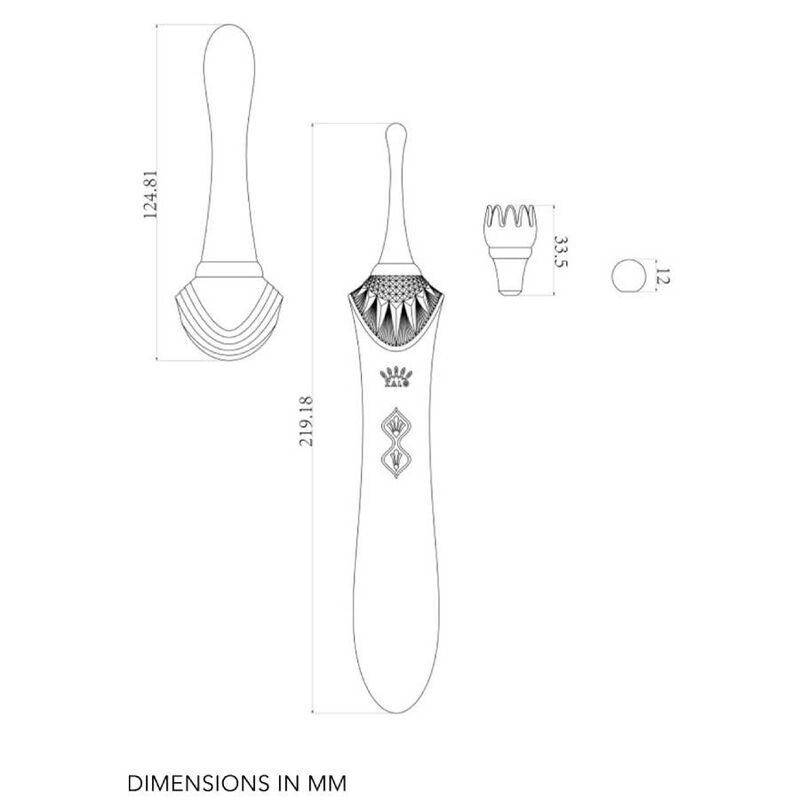 Vibratore Clitoride Riscaldante Zalo Bess 2 — Viola