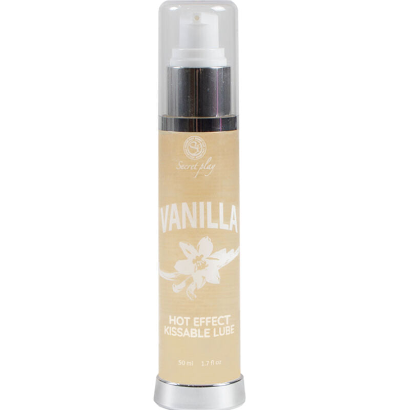 Olio da Massaggio Erotico Effetto Calore Secretplay — Vaniglia 50 ml