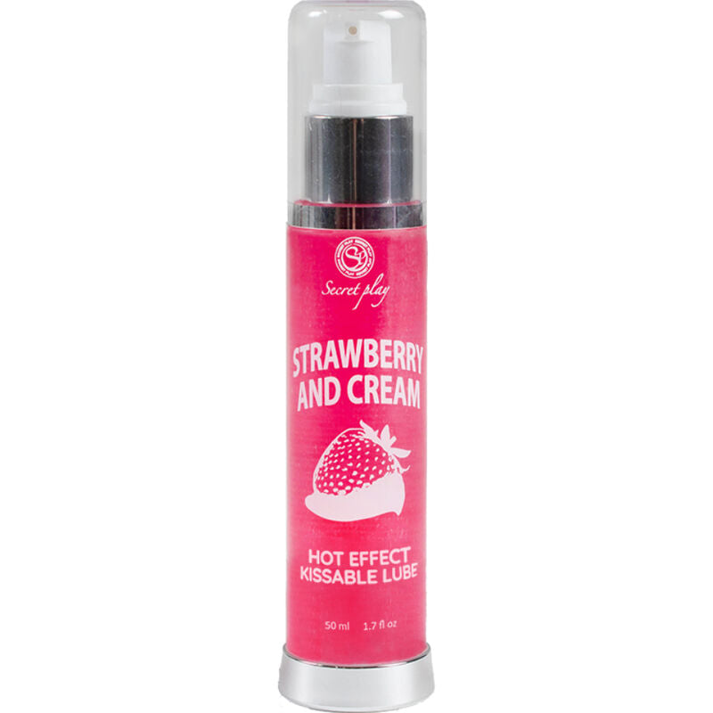 Lubrificante Effetto Calore Fragola Secretplay — 50 ml