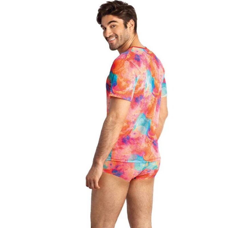 T-Shirt Sexy Uomo Anais Men Falcon — Lycra Stampa Banane, Taglia S