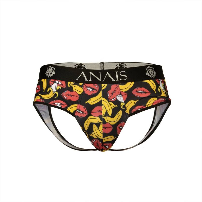 Jockstrap Bikini Stampa Banane Anais Men — Lycra XL