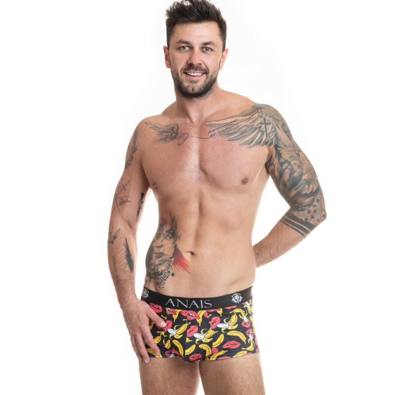 Boxer Uomo con Stampa Banane Anais Men — Lycra, Taglia S