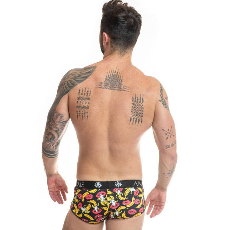 Slip Uomo Stampa Banana Anais Men — Lycra, Taglia L