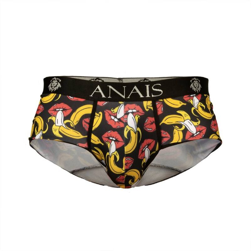 Slip Uomo Stampa Banana Anais Men — Lycra, Taglia L