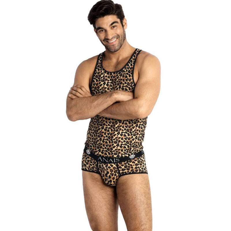 Slip da Uomo Sexy Anais Men Mercury — Microfibra Animalier