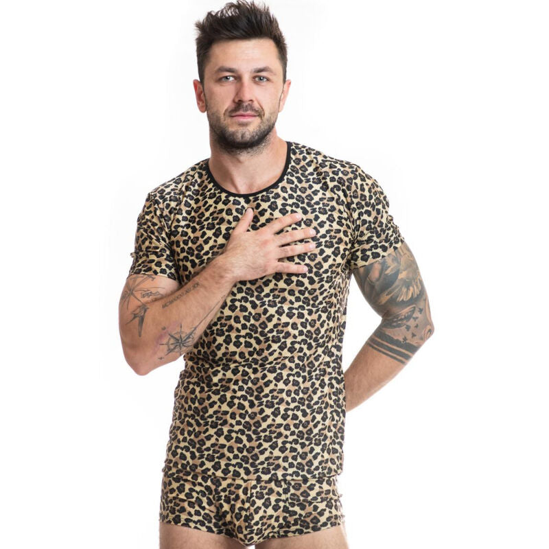 Slip Uomo Sexy Anais Men Mercury — Microfibra Stampa Animalier