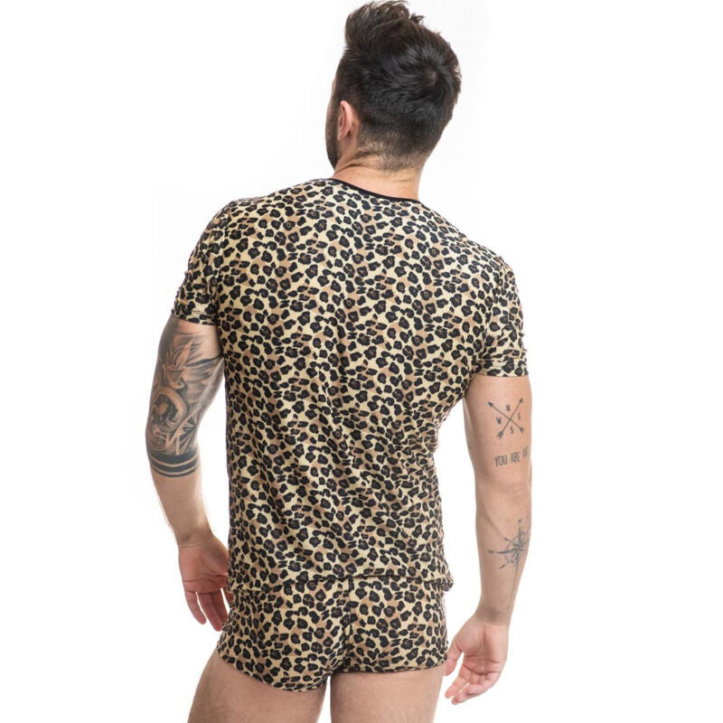 Slip Uomo Sexy Anais Men Mercury — Microfibra Stampa Animalier